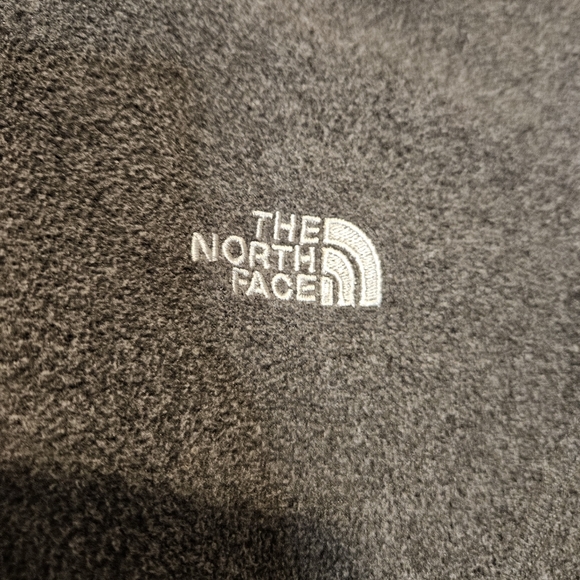 The north face women's grey fleece quater zip pullover jacket size small - Picture 2 of 8